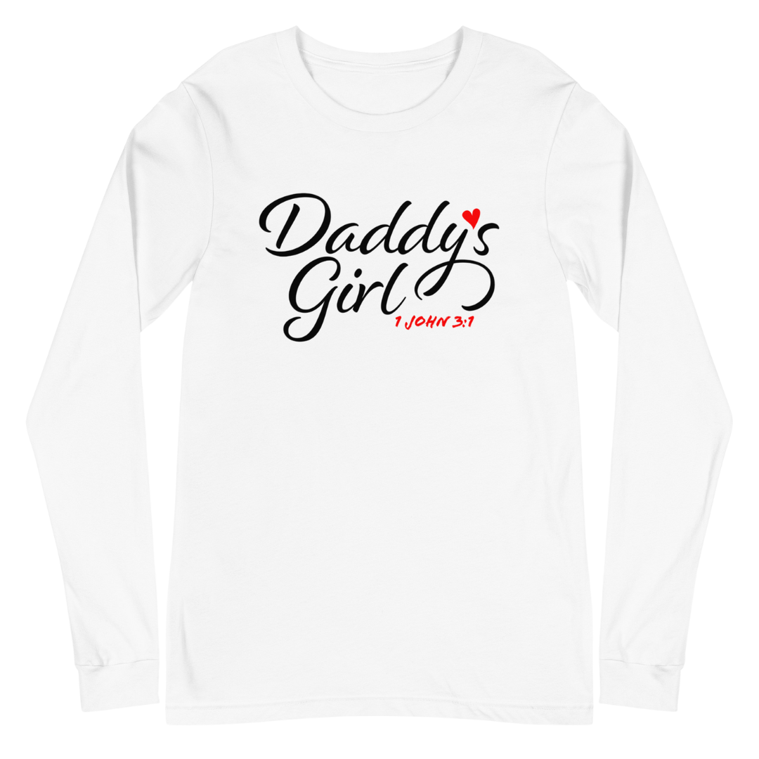Long Sleeve White (Adult) – DaddysGirlOnLine