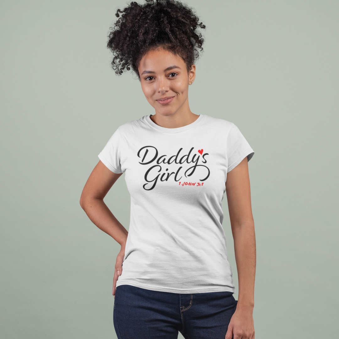Women's daddy's online girl shirt